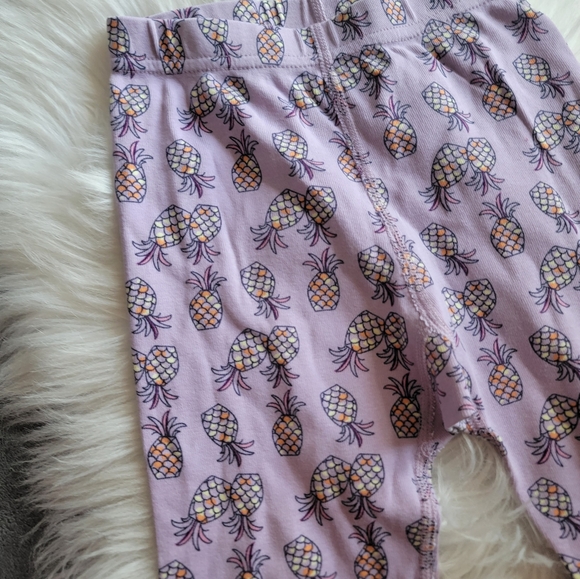Hanna Andersson Pineapple PJs 100/4 - Picture 5 of 5